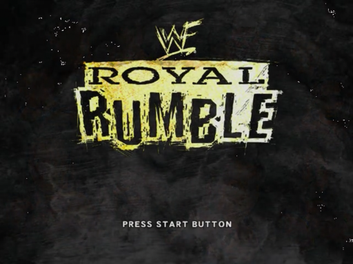 WWF Royal Rumble title screen for Sega Dreamcast